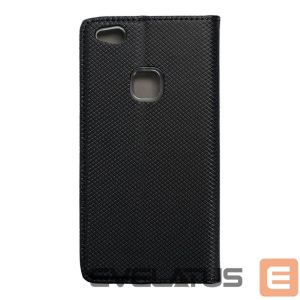 Aizmugurējais vāciņš OEM - Flip case for Huawei P10 LITE Smart Case Book black 