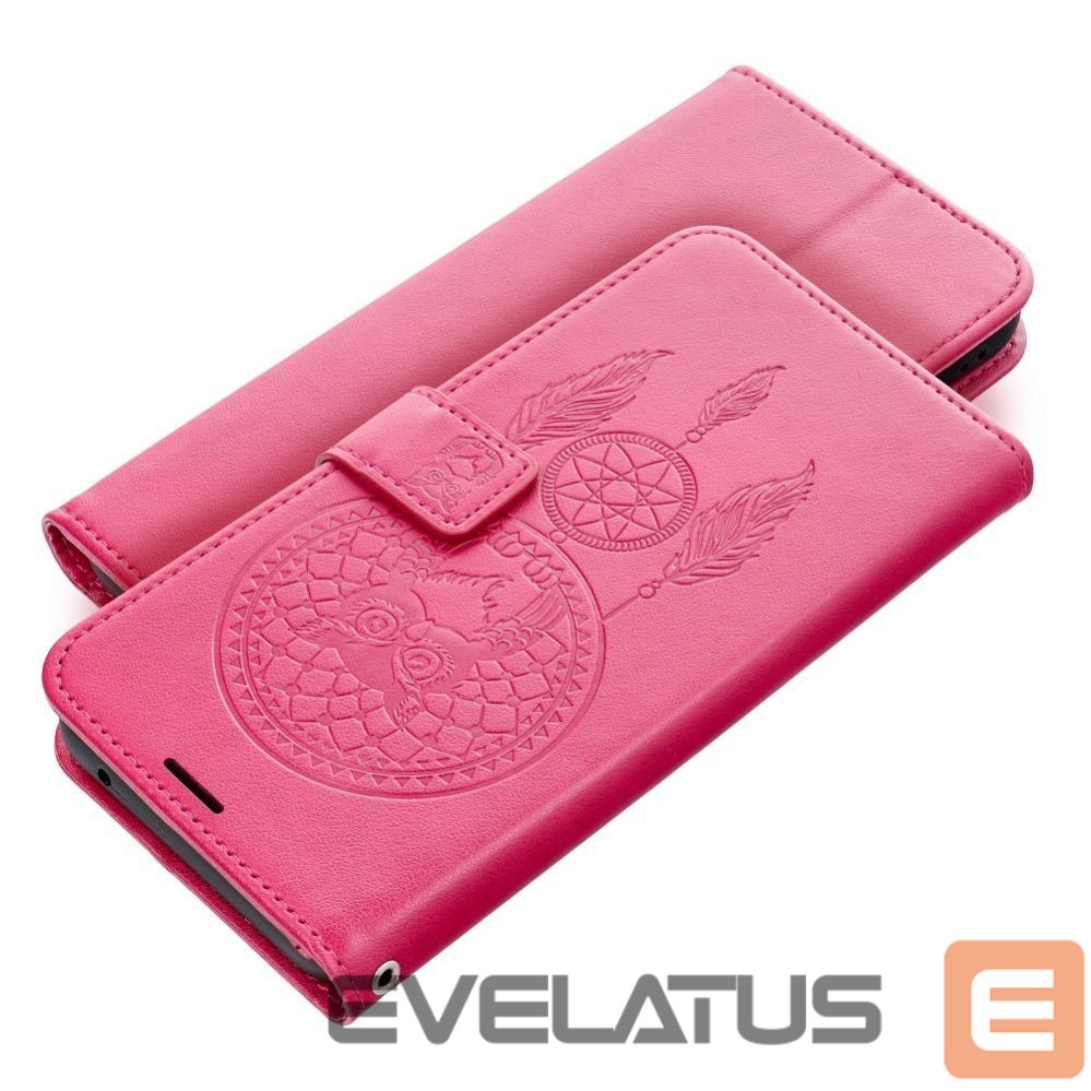 Aizmugurējais vāciņš OEM - Flip case for Samsung A56 5G Mezzo Book dreamcatcher magenta