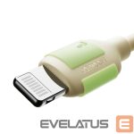 Kabelis Joyroom  Joyroom S-A53 3A USB-A - Lightning Cable with Fluorescent Tip 1.2m - Beige 
