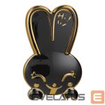 Universāls turētājs (Popsocket) OEM  Phone stand RABBIT - stick-on - black