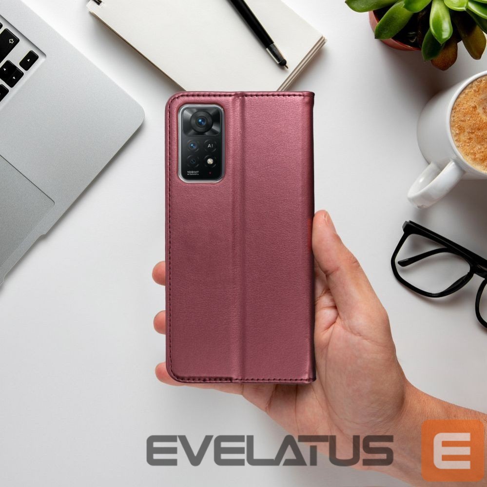 Atveramie maciņi OEM - Flip case for Oppo Reno 13 5G Smart Magneto burgundy
