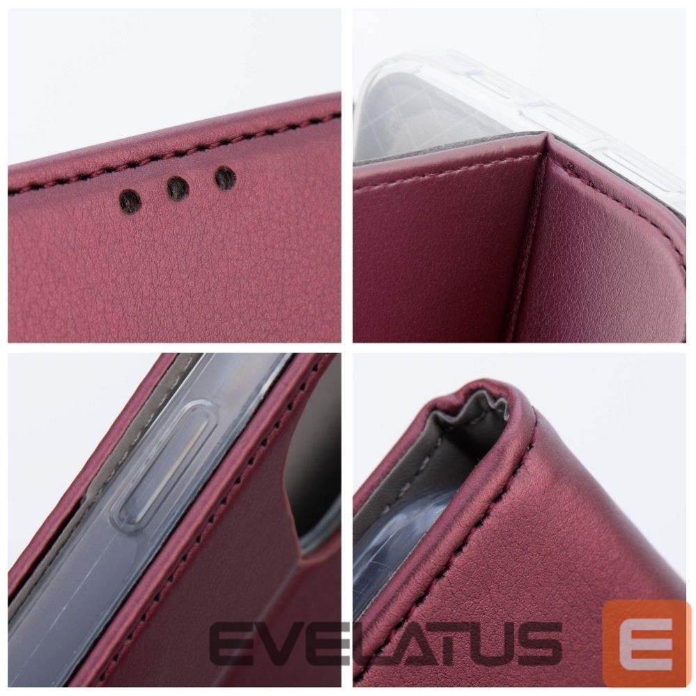 Atveramie maciņi OEM - Flip case for Oppo Reno 13 5G Smart Magneto burgundy