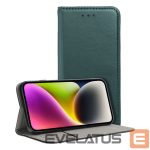 Atveramie maciņi OEM - Flip case for Oppo Reno 13F 4G / 5G Smart Magneto dark green 