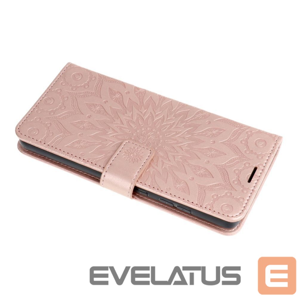 Aizmugurējais vāciņš OEM - Flip case for Samsung A06 Mezzo Book mandala rose gold