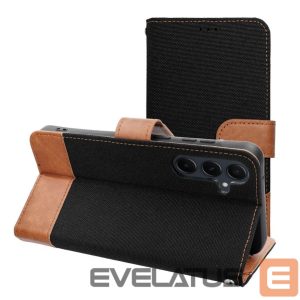 Atveramie maciņi OEM - Flip case for Samsung S25 Edge Jeans Book black 