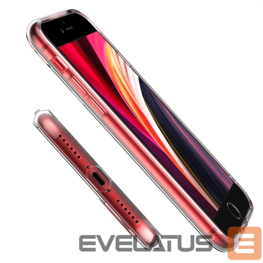 Aizmugurējais vāciņš OEM - Case for iPhone 7 / 8 / SE 2020 / SE 2022 Clear Case 2 mm Box transparent