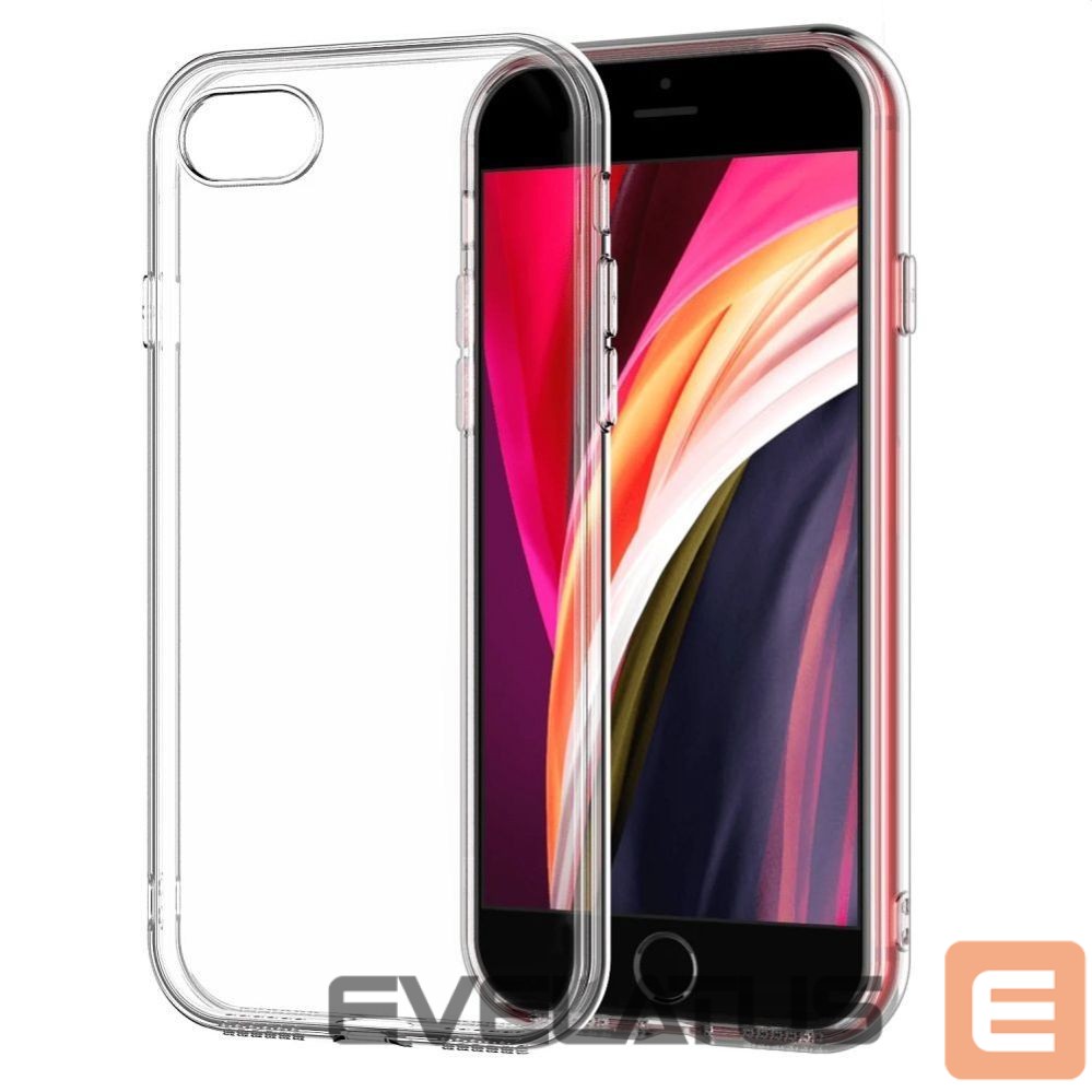 Aizmugurējais vāciņš OEM - Case for iPhone 7 / 8 / SE 2020 / SE 2022 Clear Case 2 mm Box transparent
