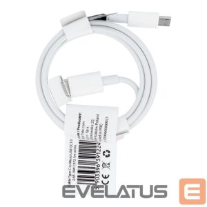 Kabelis OEM  Cable USB C to Micro USB QC3.0 2,4A 18W C972 1 m white 