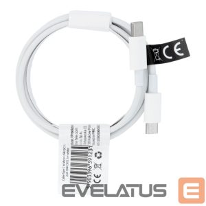 Kabelis OEM  Cable USB C to Micro USB QC3.0 2,4A 18W C972 2 m white 
