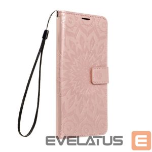 Aizmugurējais vāciņš OEM - Flip case for iPhone 12 MINI Mezzo Book mandala rose gold 