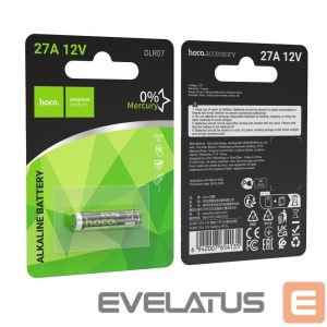 Ārējais akumulators Hoco  Alkaline battery 27A Hoco 12V DLR07 1 pcs 
