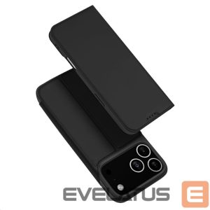 Maciņš universāls sportam Dux Ducis - DUX DUCIS wallet case SKIN PRO for IPHONE 17 PRO MAX black 