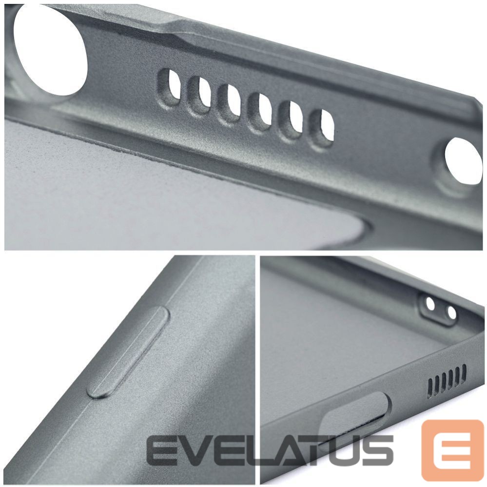 Aizmugurējais vāciņš OEM Case for iPhone 17 Metallic gray