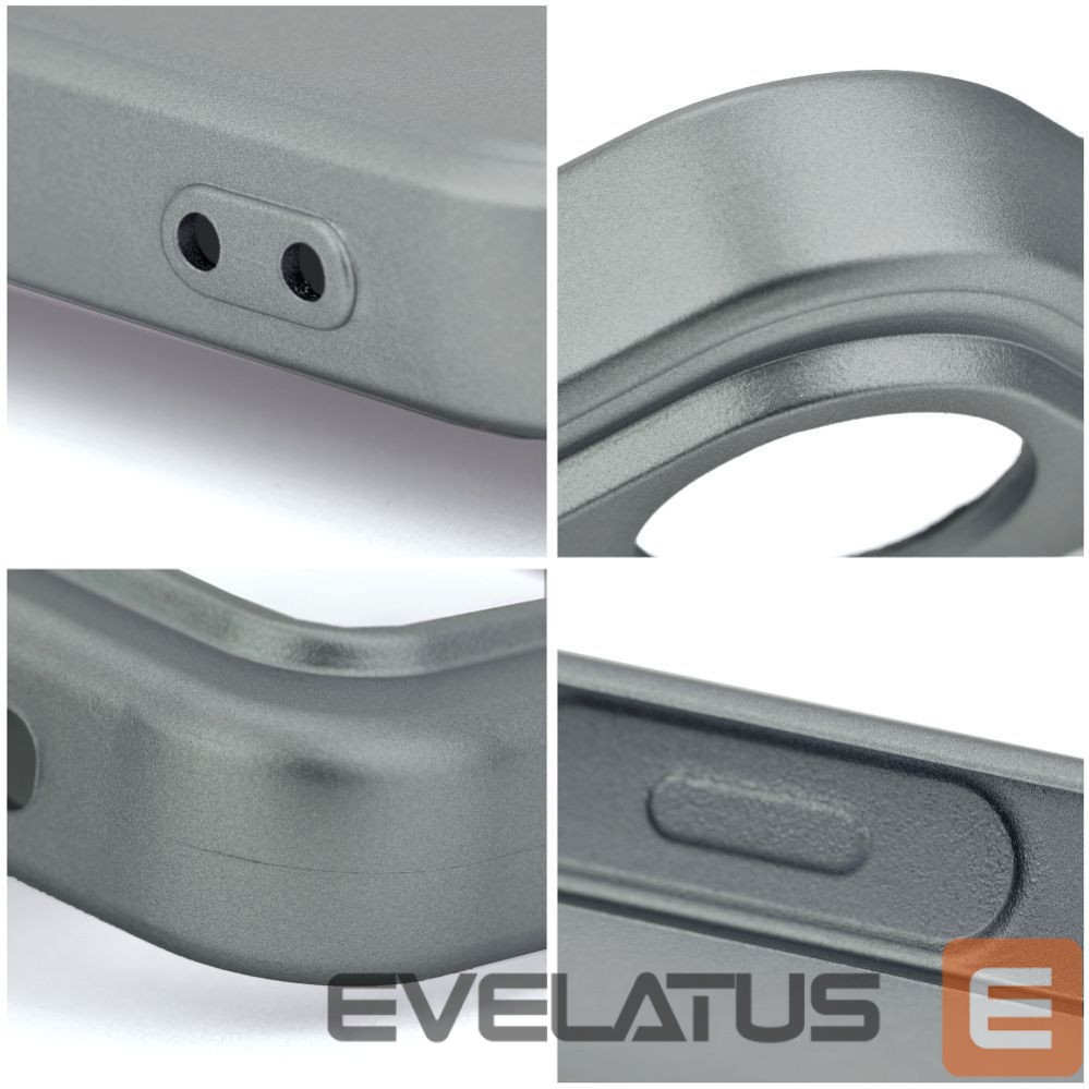 Aizmugurējais vāciņš OEM Case for iPhone 17 Metallic gray