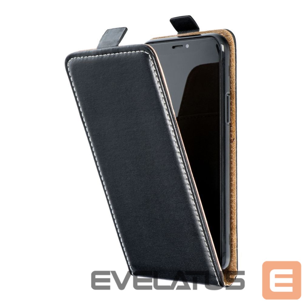 Atveramie maciņi OEM - Vertical flip case for Samsung S25 FE Slim Flexi Fresh czarne