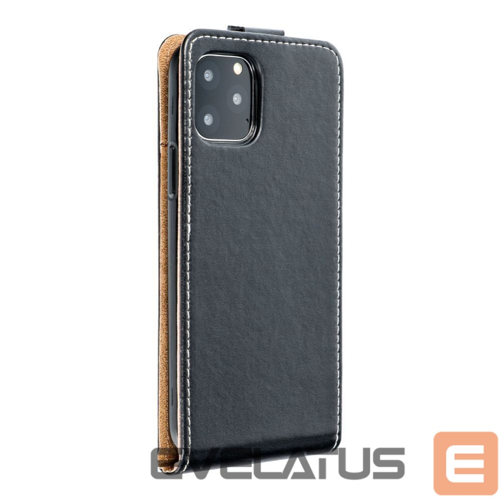 Atveramie maciņi OEM - Vertical flip case for Samsung S25 FE Slim Flexi Fresh czarne