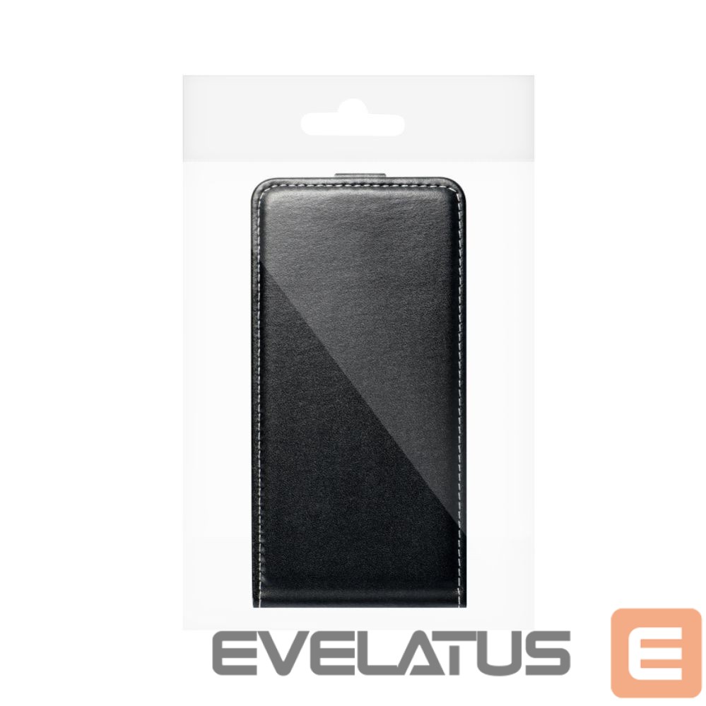 Atveramie maciņi OEM - Vertical flip case for Samsung S25 FE Slim Flexi Fresh czarne