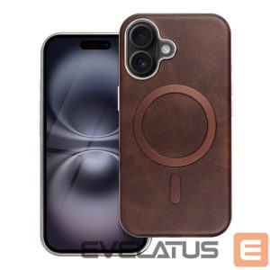 Aizmugurējais vāciņš OEM - Case for iPhone 17 Gentleman Mag Cover compatible with MagSafe brown 
