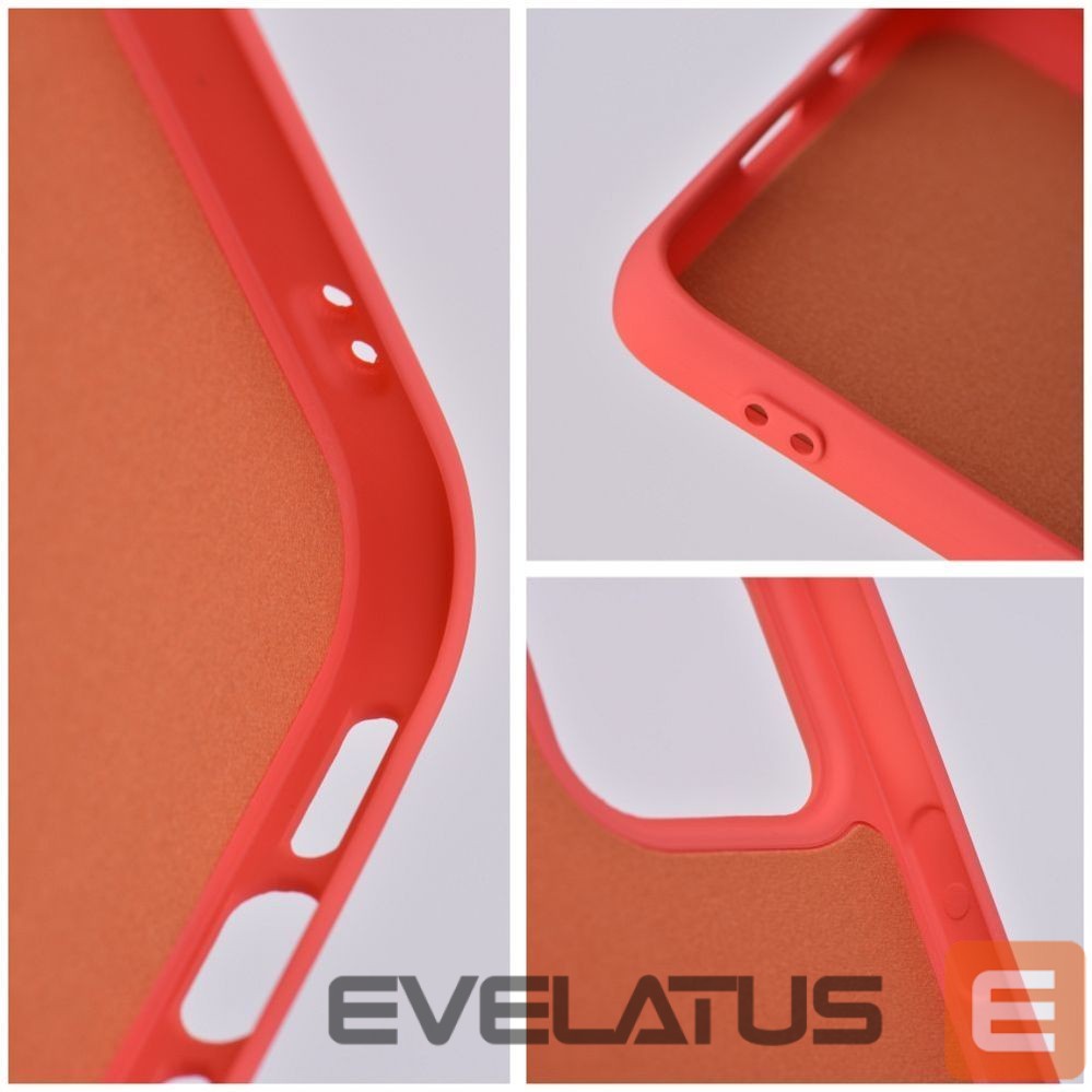 Aizmugurējais vāciņš OEM - Case for iPhone 17 Pro Max / 18 Pro Max (low camera edge) Silicone peach