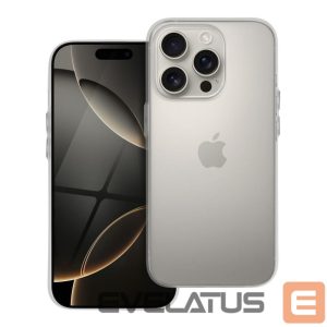 Aizmugurējais vāciņš OEM - Case for iPhone 17 PRO Ultrathin Matt transparent 
