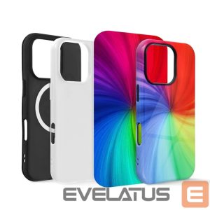 Aizmugurējais vāciņš OEM - Case double layer for sublimation compatible with MagSafe for IPHONE 17 Pro Max