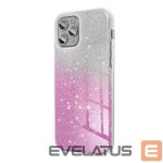 Aizmugurējais vāciņš OEM - Case for Samsung S25 FE Shining transparent pink 