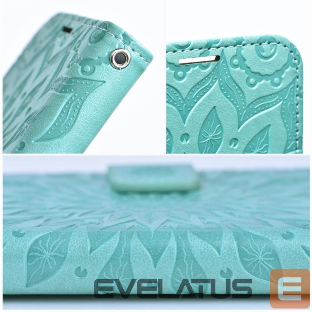 Aizmugurējais vāciņš OEM - Flip case for iPhone 7 / 8 / SE 2020 / SE 2022 Mezzo Book mandala green