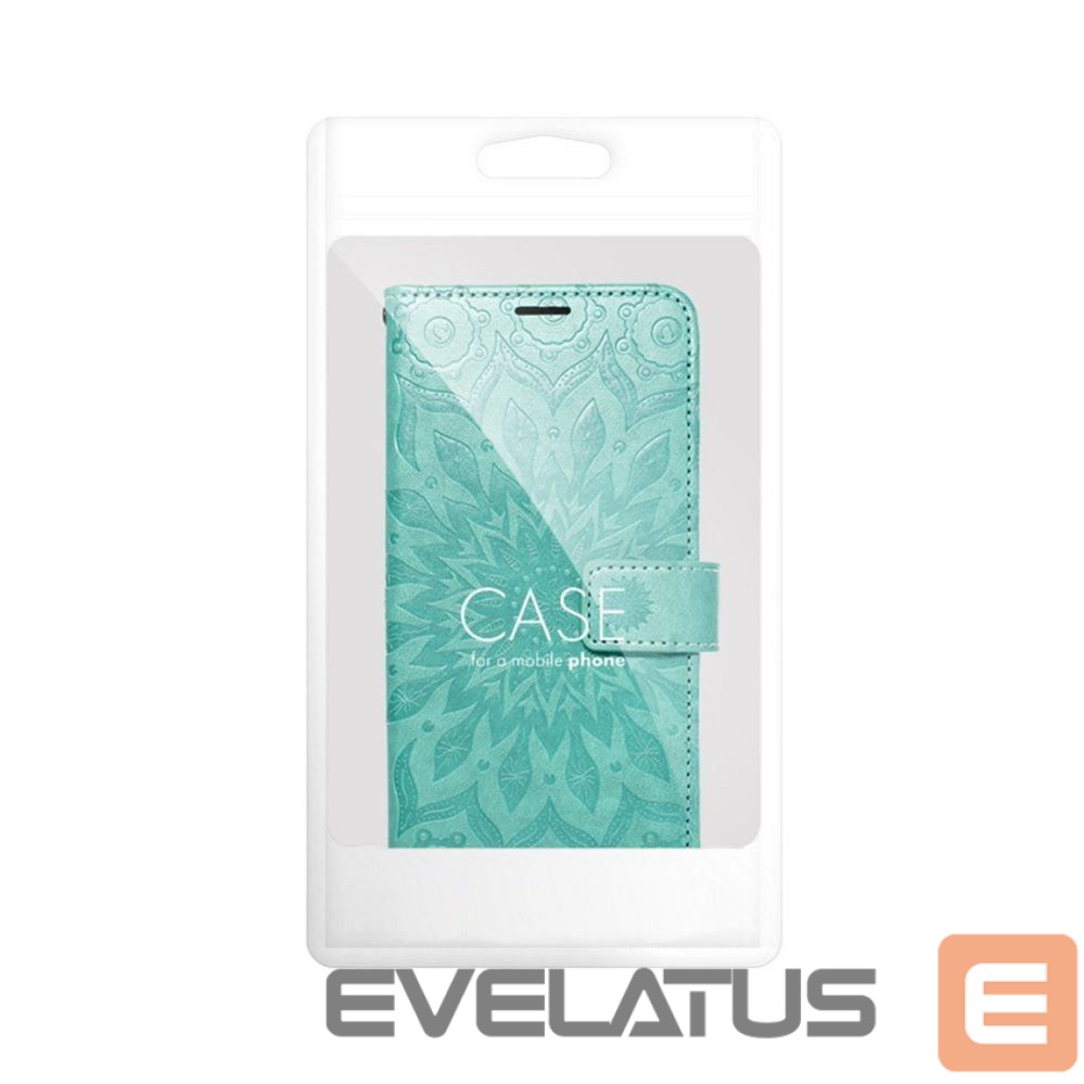 Aizmugurējais vāciņš OEM - Flip case for iPhone 7 / 8 / SE 2020 / SE 2022 Mezzo Book mandala green