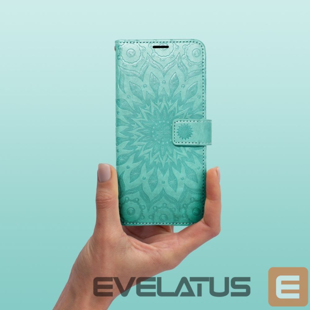 Aizmugurējais vāciņš OEM - Flip case for iPhone 7 / 8 / SE 2020 / SE 2022 Mezzo Book mandala green