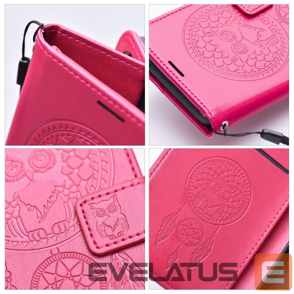Aizmugurējais vāciņš OEM - Flip case for iPhone 7 / 8 / SE 2020 / SE 2022 Mezzo Book dreamcatcher magenta