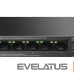 Serveru  - Citi piederumi TP-Link  LS105LP 5-Port 10/100 Mbps Desktop Switch with 4-Port PoE 