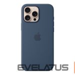 Aizmugurējais vāciņš Apple - iPhone 16 Pro Max Silicone Case with MagSafe - Denim