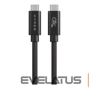 Kabelis HYPER  Drive USB4 Performance Cable - Black | 