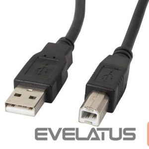 Kabelis Lanberg  USB Type-A to USB Type-B 2.0 Cable, 3 m | CA-USBA-11CC-0030-BK | USB Type-A to USB Type-B 