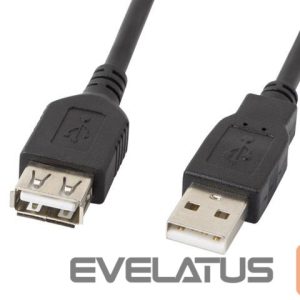 Kabelis Lanberg  USB-A 2.0 Cable 1.8 m | CA-USBE-10CC-0018-BK | USB Type-A to USB Type-A 