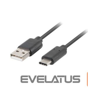 Kabelis Lanberg  USB Type-C to USB Type-A 2.0 Cable, 0.5 m | CA-USBO-10CU-0005-BK | USB Type-C to USB Type-A 