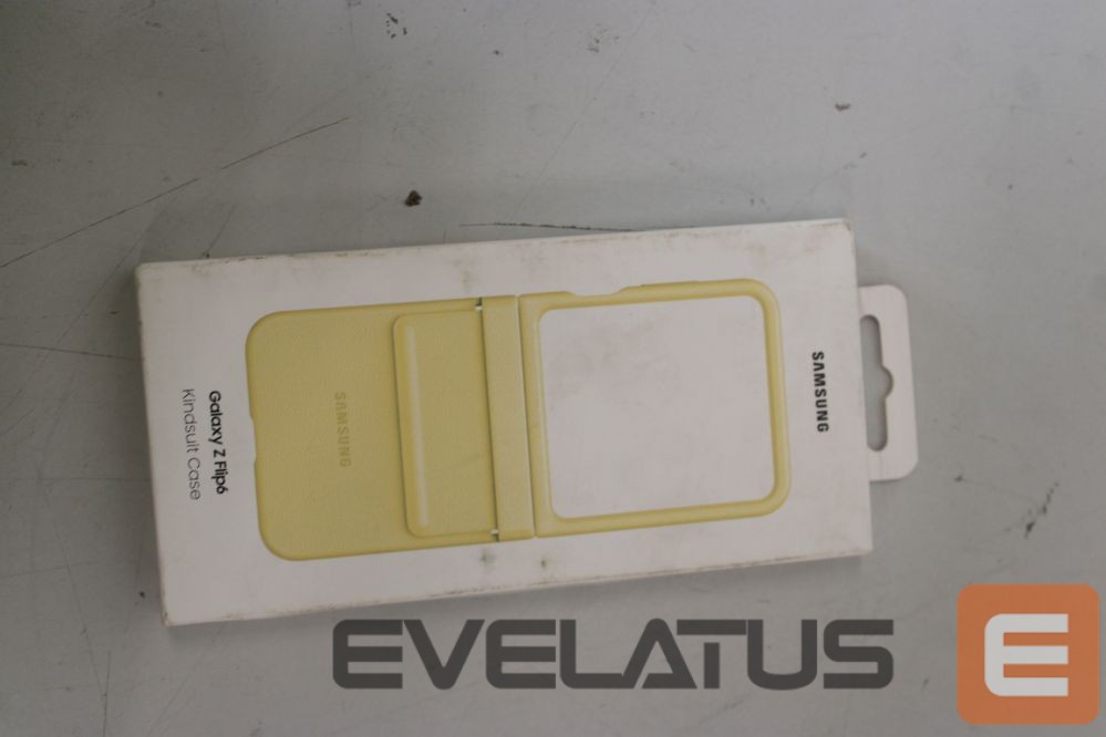 Aizmugurējais vāciņš Samsung SALE OUT. Flap ECO-Leather Case EF-VF741PYE Flip6 (Yellow) EF-VF741PYEGWW DIRTY PACKAGING | DIRTY PACKAGING