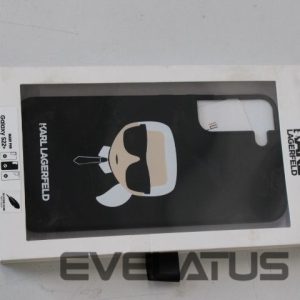 Aizmugurējais vāciņš Karl Lagerfeld  SALE OUT.  KLHCS22MSLKHBK S22+ S906 black hardcase Silicone Karl`s Head DIRTY PACKAGING |  DIRTY PACKAGING 