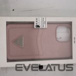 Aizmugurējais vāciņš Guess  SALE OUT.  GUHCP13XPSATPP iPhone 13 Pro Max 6,7" różowy/pink hardcase SaffianoTriangle Logo Cardslot DIRTY PACKAGING |  DIRTY PACKAGING