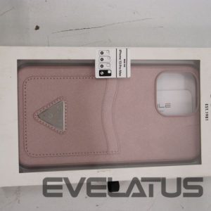 Aizmugurējais vāciņš Guess  SALE OUT.  GUHCP13XPSATPP iPhone 13 Pro Max 6,7" różowy/pink hardcase SaffianoTriangle Logo Cardslot DIRTY PACKAGING |  DIRTY PACKAGING
