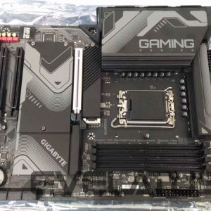Pamatplate Intel procesorsiem Gigabyte  SALE OUT.  Z790 GAMING X 1.0 M/B |  Z790 GAMING X 1.0 M/B | Processor family Intel | Processor socket  LGA1700 | DDR5 DIMM | Memory slots 4 | Supported hard disk drive interfaces 	SATA, M.2 | Number of SATA connectors 6 | Chipset Intel Z790 Express | ATX | USED, REFURBISHED, WITHOUT ORIGINAL PACKAGING AND ACCESSORIES, ONLY BACKPANEL INCLUDED 