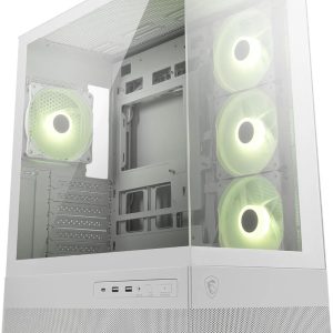Datoru korpusi MSI  | PC Case | MAG PANO 110R PZ WHITE | White | Mid-Tower | Power supply included No 