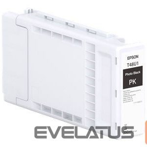 Aksesuāri un izejmateriāli EPSON  Singlepack UltraChrome Pro 6 Photo Black T48U1 (350ml) | 