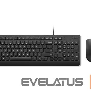 Datora tastatūra Lenovo  Essential Wired Keyboard and Mouse Combo AI Estonian | 