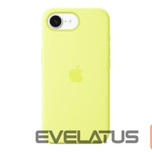 Aizmugurējais vāciņš Apple  iPhone 16e Silicone Case – Neon Yellow |