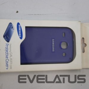 Aizmugurējais vāciņš Samsung  SALE OUT.  EF-PI826BL i8260 blue i8262 core case DAMAGED PACKAGING |  DAMAGED PACKAGING