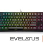 Datora tastatūra Dell  Alienware Tenkeyless AW420K | Gaming Keyboard | Wired | EN | Dark Side of the Moon | CHERRY MX Red 