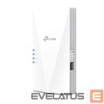 Rūteris TP-Link  | RE600X | AX1800 Wi-Fi 6 Range Extender | 802.11ax | 2.4GHz/5GHz | Mbit/s | Mbit/s | Ethernet LAN (RJ-45) ports 1 | MU-MiMO Yes | no PoE | Antenna type 2xInternal 