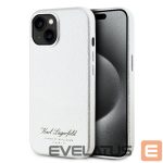 Aizmugurējais vāciņš Karl Lagerfeld - Karl Lagerfeld Grained PU Hotel RSG Case for iPhone 15 Grey 