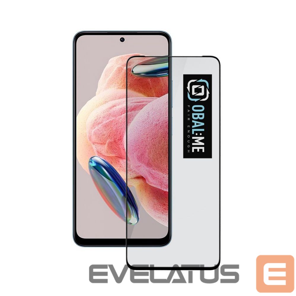 Aizsargstikls - OBAL:ME 5D Glass Screen Protector for Xiaomi Redmi 13 4G Black